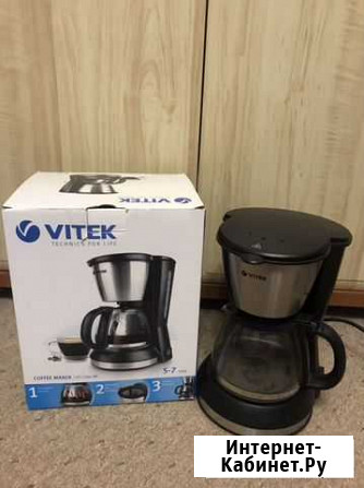 Кофеварка электрическая Капельная Vitek VT 1506 BK Симферополь - изображение 1