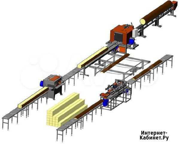 Тонкомерная линия лесопиления Новосибирск - изображение 1
