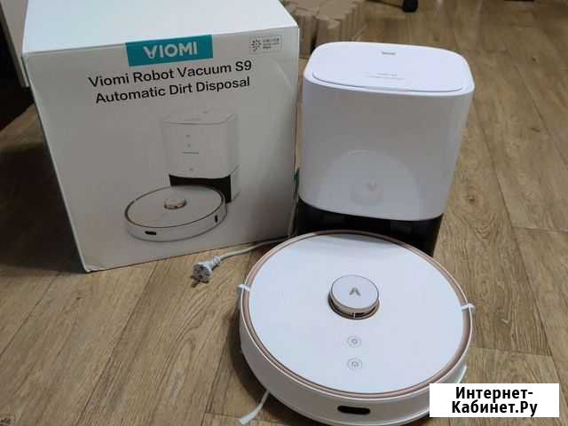 Робот пылесос с базой самоочистки Xiaomi Viomi Rob Санкт-Петербург - изображение 1