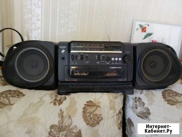 Продам двухкасетник Sanyo Каргасок - изображение 1