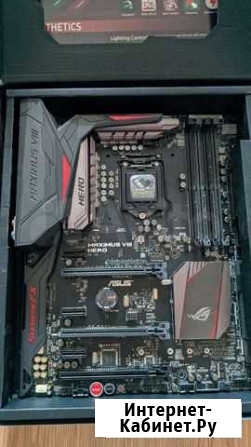 Материнская плата Asus Maximus viii Hero новая Тверь - изображение 1