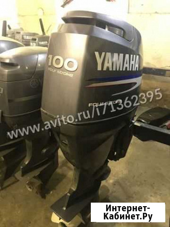 Лодочный мотор yamaha F100, из Японии, нога L 508 Владивосток - изображение 1