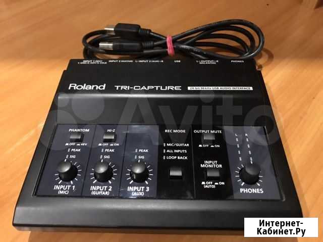 Roland UA-33 Tri-Capture внешний аудиоинтерфейс Казань - изображение 1