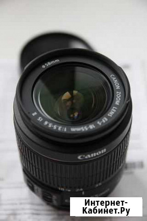 Объектив canon 18-55 Липецк - изображение 1