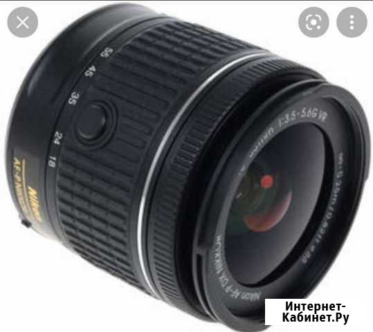 Объектив nikon 18-55 Каневская - изображение 1