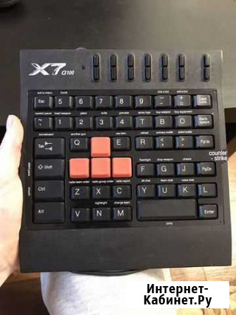 Игровая клавиатура A4Tech X7 - G100 Иркутск - изображение 1