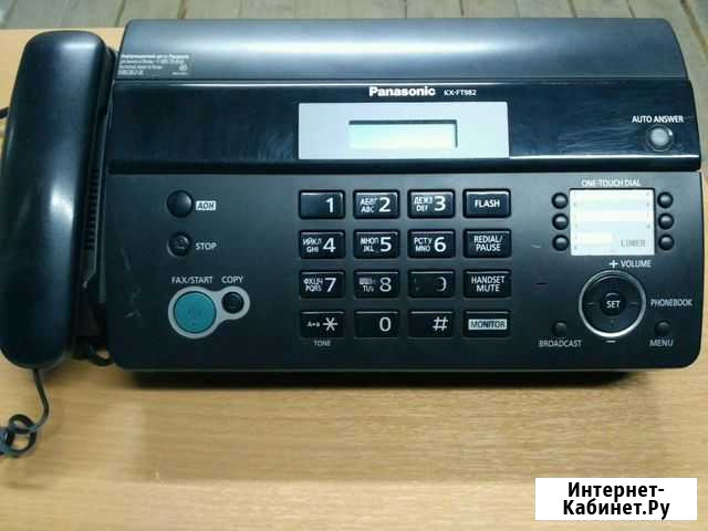 Телефон-факс Panasonic KX-FT982 Киров - изображение 1