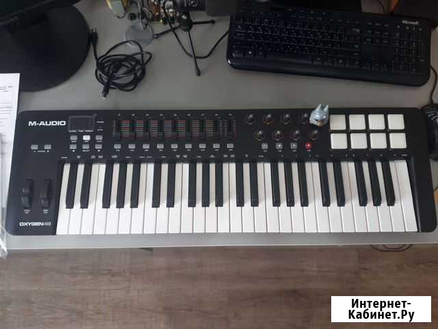 Midi клавиатура M-audio Oxygen 49 Иркутск - изображение 1