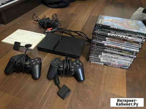 Playstation 2 + игры 2 джойстика ps2 Ростов-на-Дону