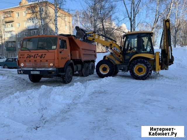 Услуги экскаватора-погрузчика Томск - изображение 1