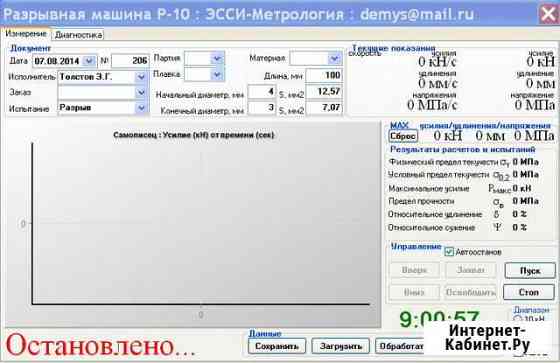 Комплект модернизации для испытательного оборудова Красноярск