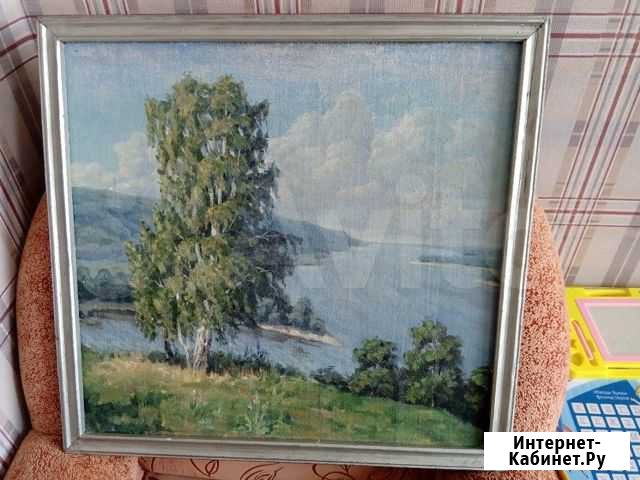 Картина маслом 63х67 Набережные Челны - изображение 1