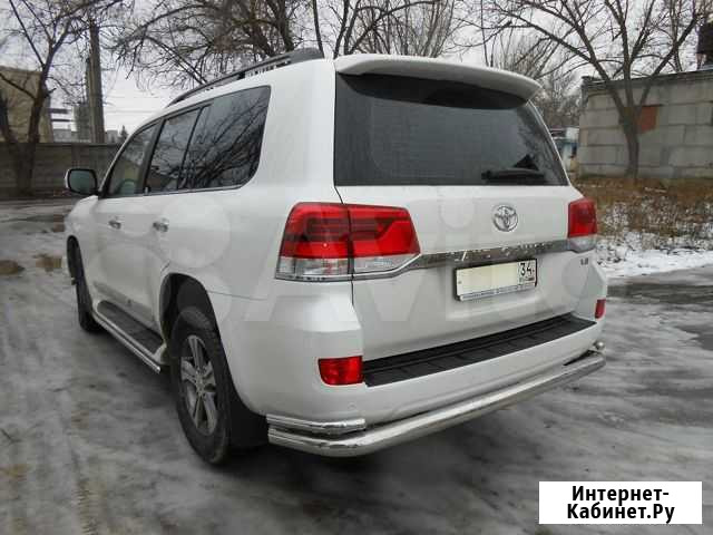 Защита заднего бампера II76-2x42 на Toyota LC-200 Волгоград - изображение 1