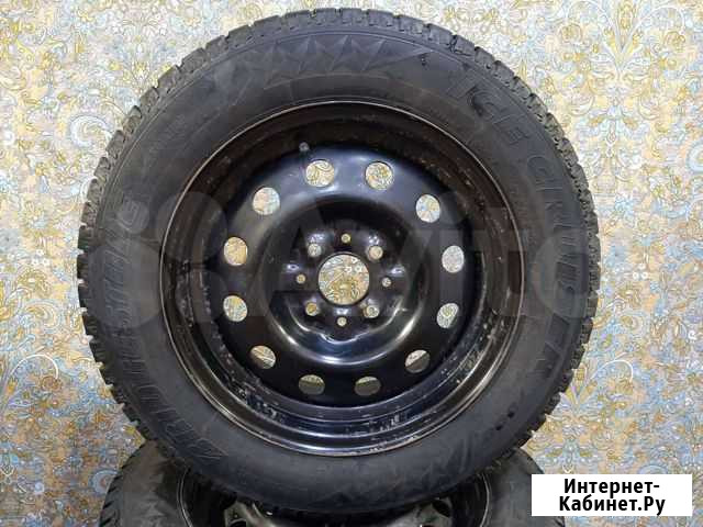 Колеса в сборе bridgstone ice cruze 7000 r14 4x98 Пенза - изображение 1