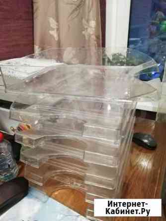 Лоток горизонтальный для бумаг пластмассовый Москва