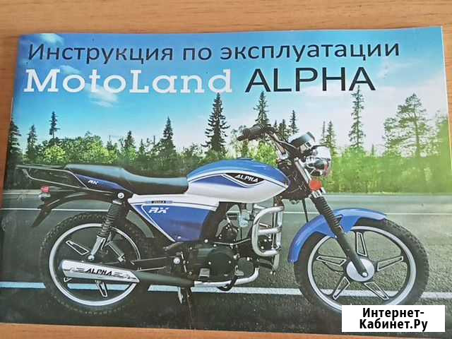 Мотоцикл MotoLand RX110 Колпны - изображение 1