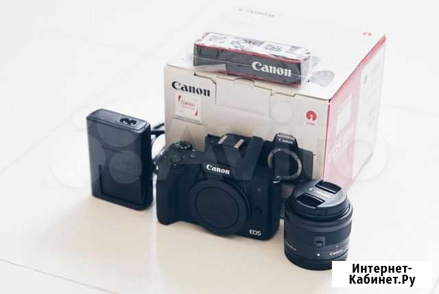 Новый Canon m50 18-135stm + speed booster Самара - изображение 1