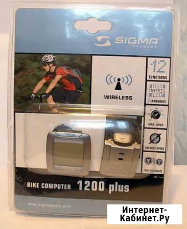 Велокомпьютер беспроводной sigma 1200 plus (новый) Рыбинск - изображение 1