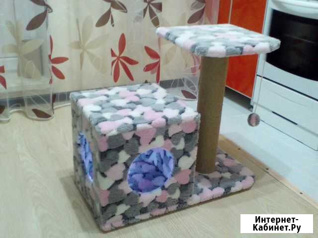 Новый домик для кошки, когтеточка Чебоксары - изображение 1