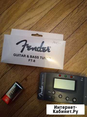 Тюнер для гитары Fender LGT-820 (оригинал) Санкт-Петербург - изображение 1