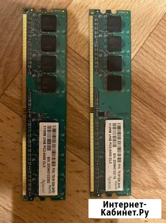 Оперативная память Apacer DDR2 1GB Тверь - изображение 1