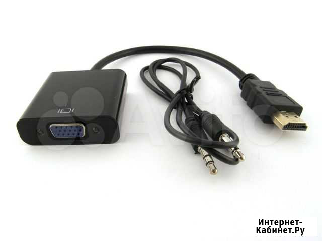 Переходник hdmi-RCA (с 3.5 мм jack) Нижний Новгород - изображение 1