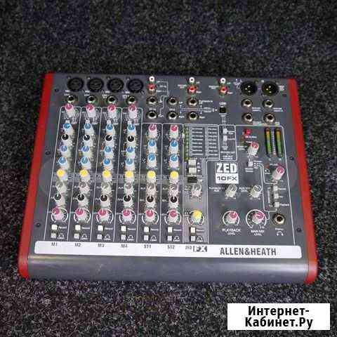 Микшерный пульт allen heath zed 10 fx Краснодар