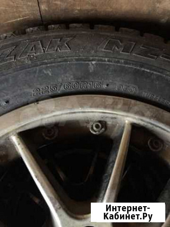 Шины всесезонные Bridgestone Blizzak 225/60 R16 Дмитров - изображение 1