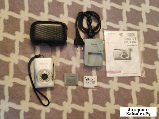 Фотоаппарат Canon ixus 105 Подольск - изображение 1