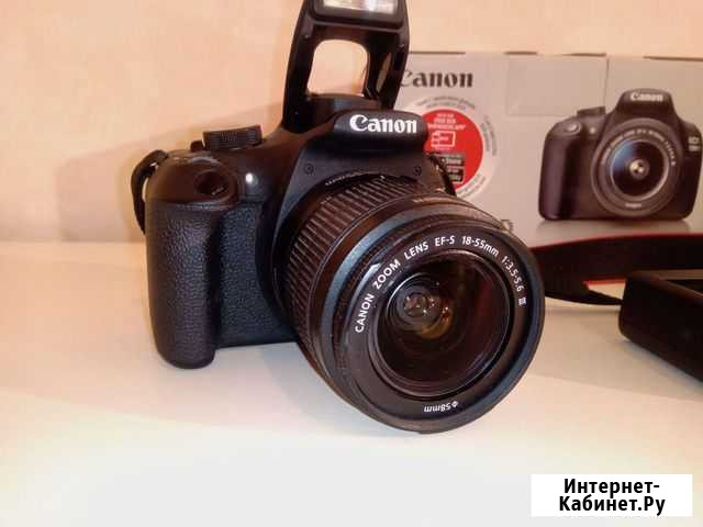 Зеркальный фотоаппарат canon 1200D Калининград - изображение 1