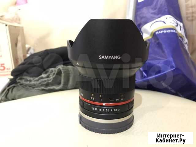 Объектив Samyang 12mm 2.0 sony e Севастополь - изображение 1