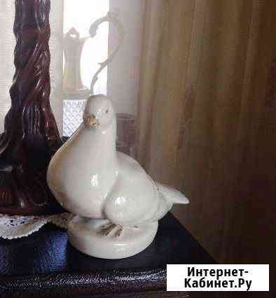 Голубь фарфор СССР Рязань