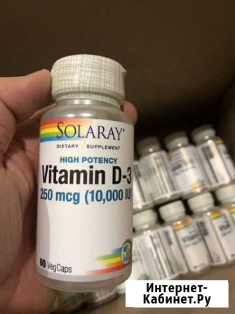 Solaray Vitamin D3 (10000IU) Красногорск - изображение 1