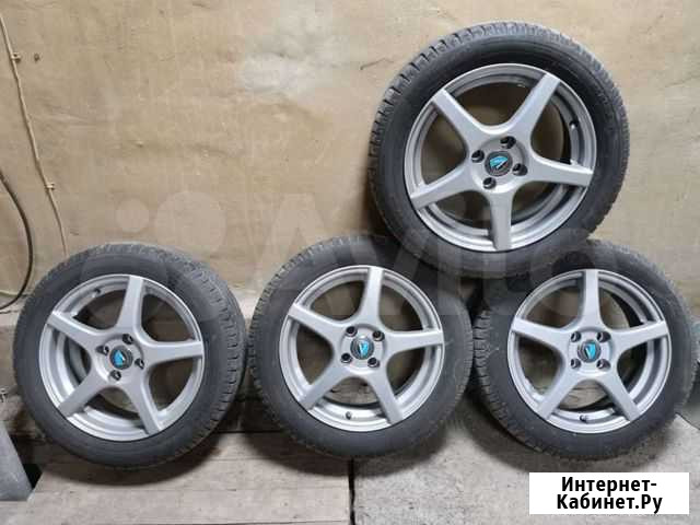 Калёса в зборе лето 195/50/r15 Челябинск - изображение 1