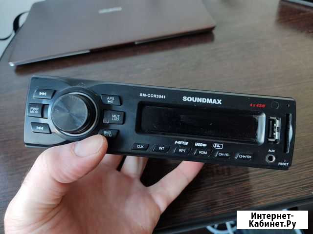 Магнитола soundmax sm-ccr3041 Новосибирск - изображение 1