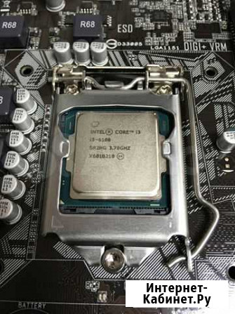 Материнская плата msi b350,I3 6100 Чайковский - изображение 1