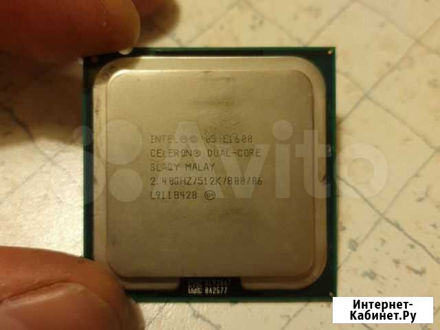 Процессор Intel Celeron Dual-Core 2,4 GHz/512k/800 Калининград - изображение 1