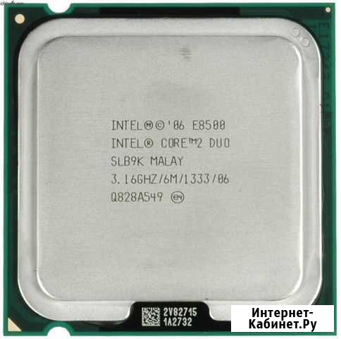 Intel Core2 Duo Processor E8500 LGA 775 Краснодар - изображение 1