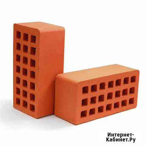 Пустотелый рядовой кирпич 1 нф новый Брянск
