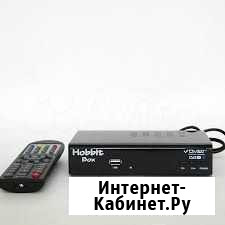 Ресивер приставка цифр тв DVB-T2/T hobbit BOX II Уфа - изображение 1