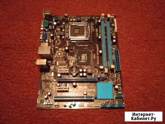 Материнская плата asus P5G41T-M LX3 Москва - изображение 1
