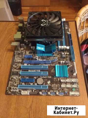 Комплект asus M4A87TD+ x6 1075t 6 ядер+ кул Scythe Липецк - изображение 1
