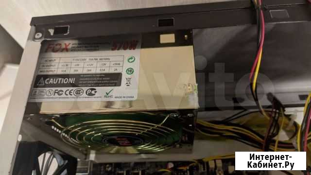 Блок питания fox ft-570 570w Рязань - изображение 1