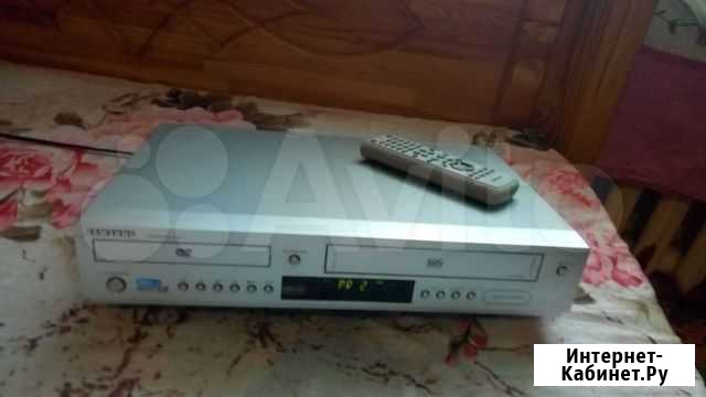 DVD плеер видеомагнитофон Samsung + 39 DVD дисков Красногорск - изображение 1