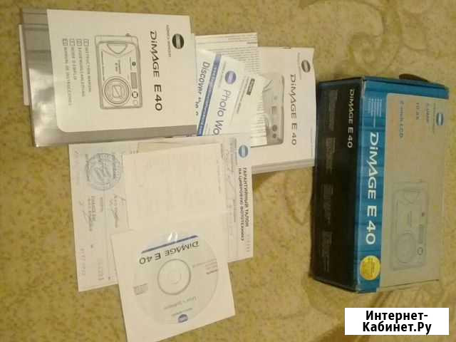 Фотоаппарат konica minolta e40 Саратов - изображение 1