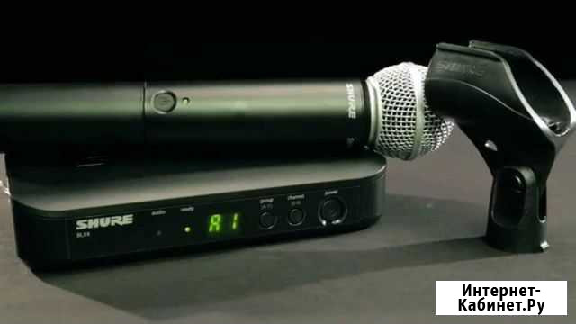 Радиосистема вокальная Shure BLX24E/SM58 новая Челябинск - изображение 1