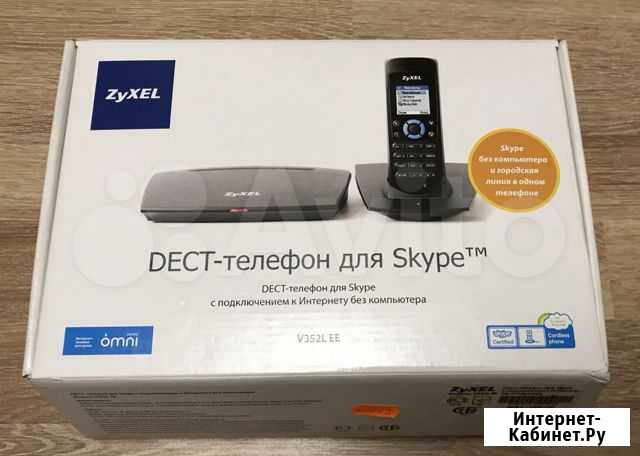 Телефон dect + skype. Работает без компьютера Архангельск - изображение 1