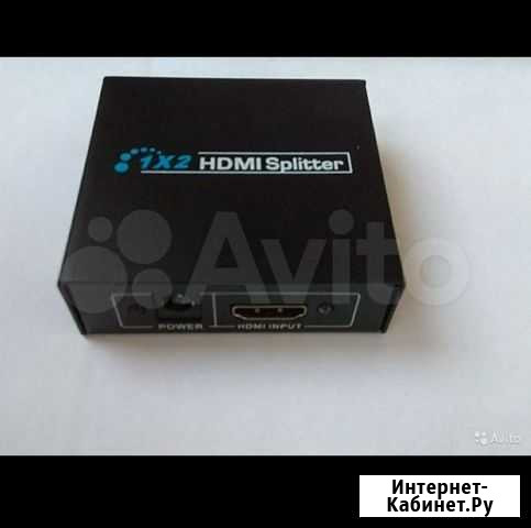 Разветвитель hdmi (1-in) 2out) Челябинск - изображение 1
