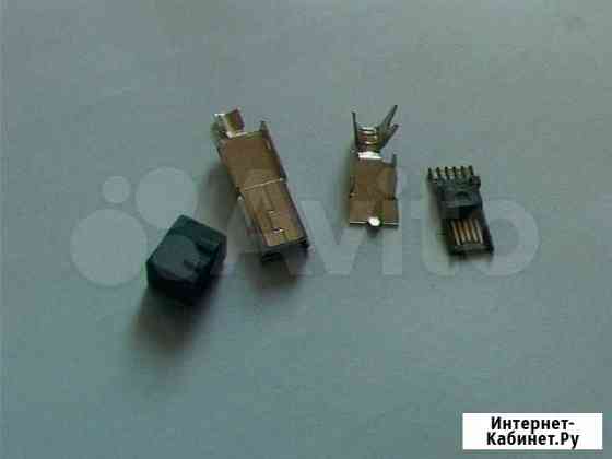 Разъем Mini-USB вилка на кабель Барнаул
