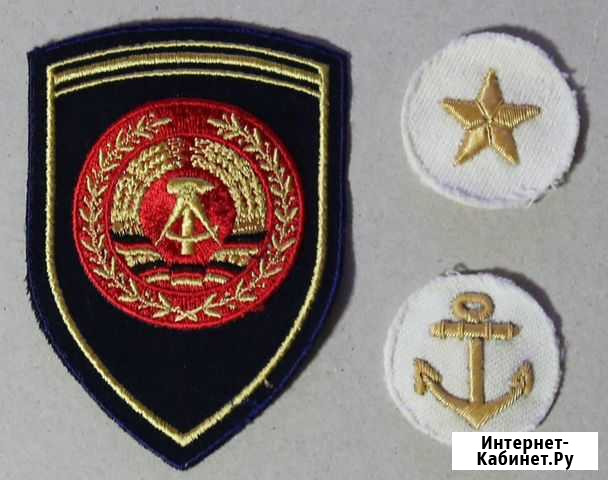 Редкие нашивки шевроны флота вмс армии гдр Уфа - изображение 1
